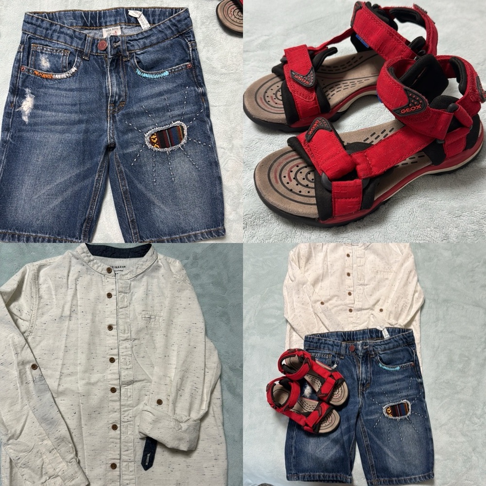 ✨3 items- Boys outfit size 8